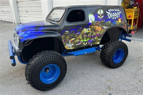 grave digger mini monster truck go kart for sale|carter brothers monster grave digger.